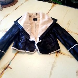 Love Tree Faux Fur Jacket